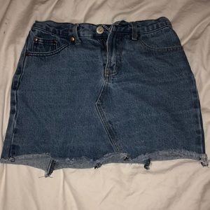 Denim skirt